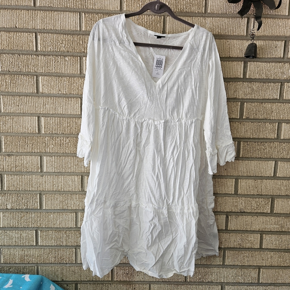 Torrid White Mini Dress
